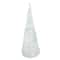 6ft. Pre-Lit White Tinsel Pop-Up Artificial Christmas Tree, Blue Lights
